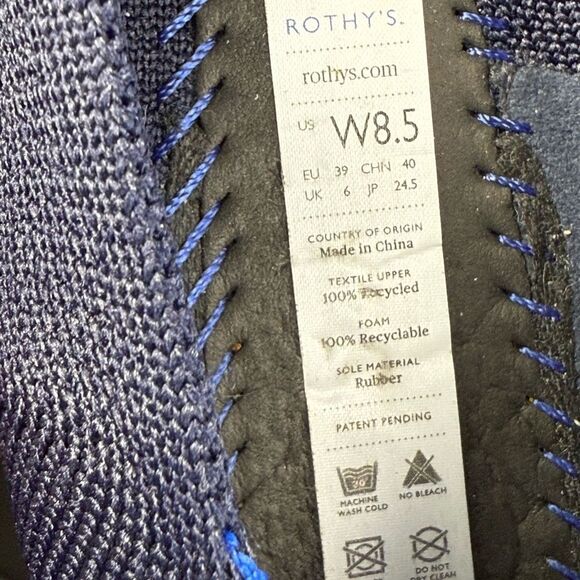 Rothy's The Flat Women's slip On Shoe size 8.5 - Picture 7 of 8